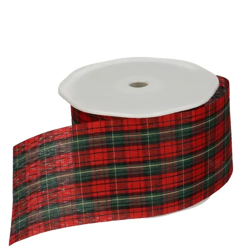 Vianočná dekorácia stuha Xmas Diamond návin 20 m, 60 mm