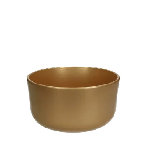 Keramická misa Davina zlatá ⌀ 18,5 × 9,5 cm
