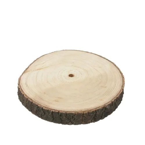 Sušený materiál drevo slice Appolonia hnedá 27 cm