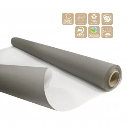 Baliaci papier Clayrton sivý 80 cm, návin 40 m