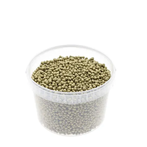 Dekoračná drť granulate 4- zlatá 8 mm, 3 l