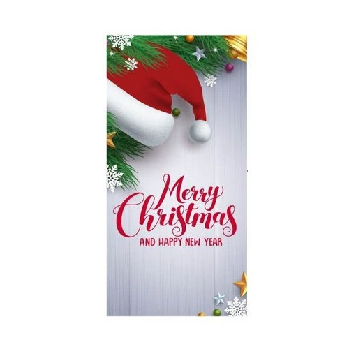 Vianočné kartičky Christmas dvojfarebné 4 × 10 cm