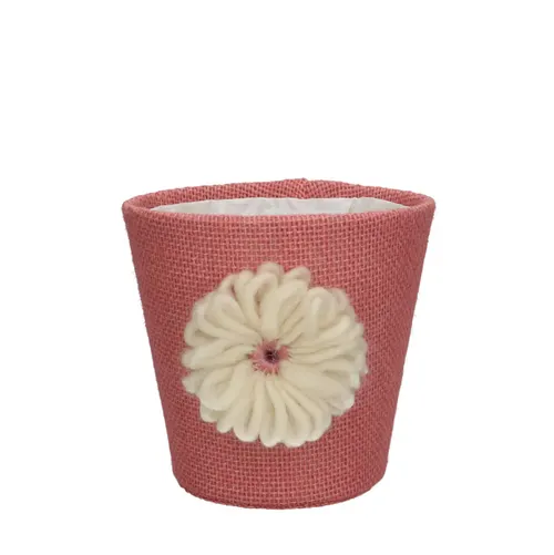 Obal na kvetináč Solana ružový ⌀ 13,5 × 13 cm