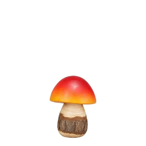 Hríb Pixie oranžový ⌀ 6 × 9 cm