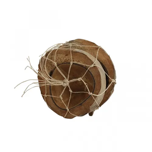 Sušený materiál Coco half hnedá 20 cm