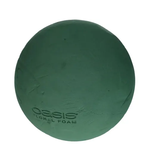 Floristická hmota Oasis guľa Ideal zelená 30 cm