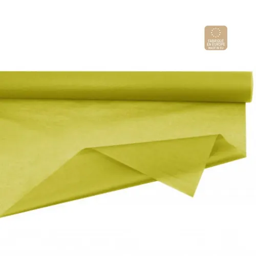 Hodvábny papier v rolke zelený 75 cm, návin 50 m