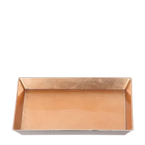 Vianočná dekorácia Melam misa zlatá 27 × 19 × 2 cm
