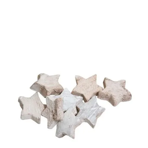 Kokosová hviezda biela ⌀ 4,5 cm