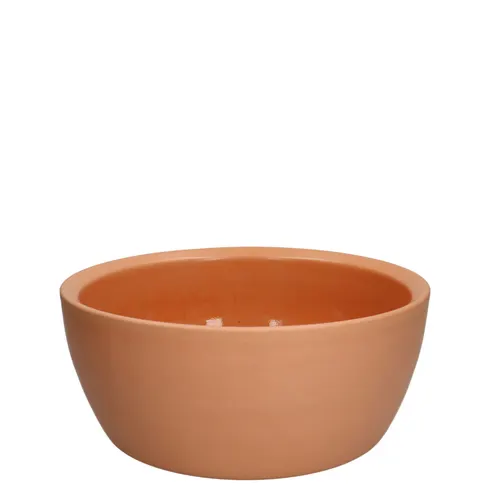 Keramická misa Flora hnedá ⌀ 22,5 × 9,5 cm