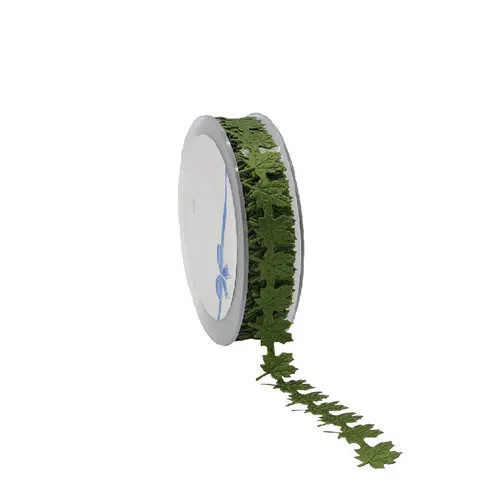 Stuha s jesennými listami návin 14 m, 20 mm