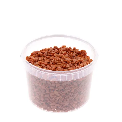 Dekoračná drť drť 9- hnedá 13 mm, 3 l