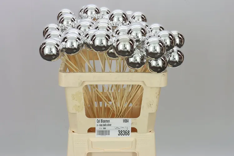 X-mas Balls Silver 50 cm
