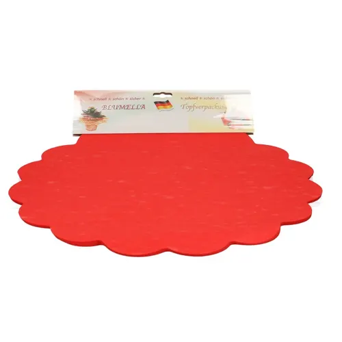 Textília Blumella non woven červená 44 cm