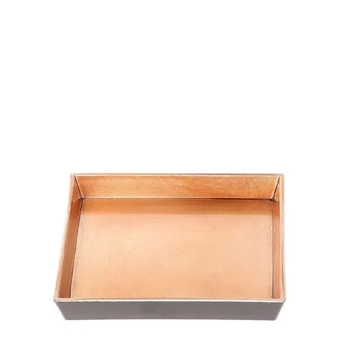 Vianočná dekorácia Melam misa zlatá ⌀ 16,5 × 2,5 cm