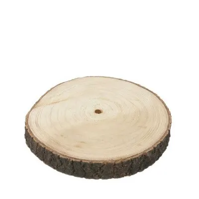 Sušený materiál drevo slice Appolonia hnedá 40 cm