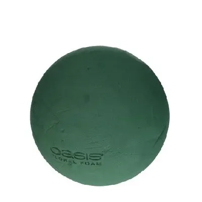 Floristická hmota Oasis guľa Ideal zelená 20 cm