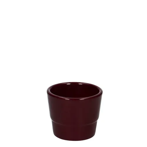 Keramický kvetináč Basic fialový ⌀ 7 × 6 cm