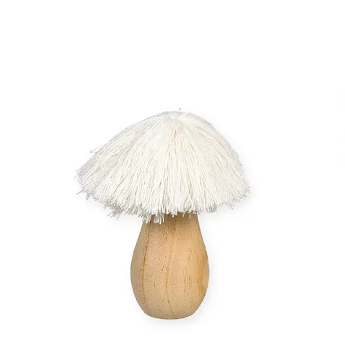 Bavlnený hríbik biely ⌀ 3 × 11 cm
