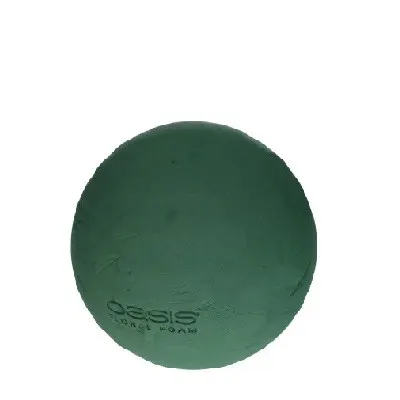 Floristická hmota Oasis guľa Ideal zelená 16 cm