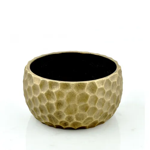 Keramická misa Honey zlatá ⌀ 19 × 10 cm