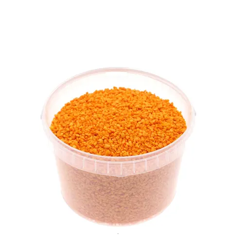 Dekoračná drť drť 2- oranžová 3 mm, 3 l