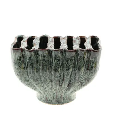 Keramická váza Juna 18 × 19 × 19 cm