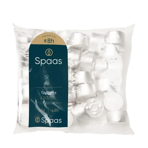 Sviečka Tealights 8 hrs biela