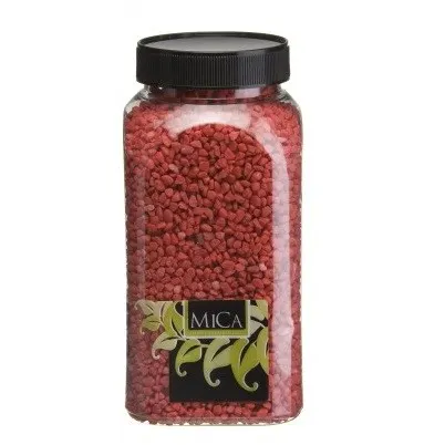 Dekoračná drť drť 2- červená 4 mm, 1 kg