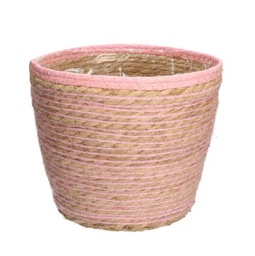 Košík Eve kvetináč ružová ⌀ 22,5 × 21 cm