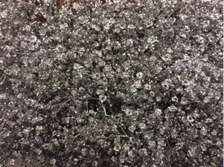Gyps Million Star Painted Silver