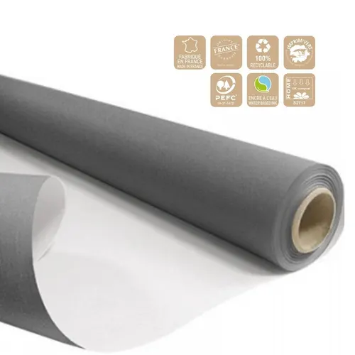 Baliaci papier Clayrton sivý 80 cm, návin 40 m