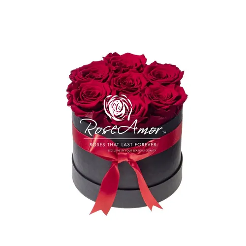 Pres. Hatbox 7 Red01 Bulk