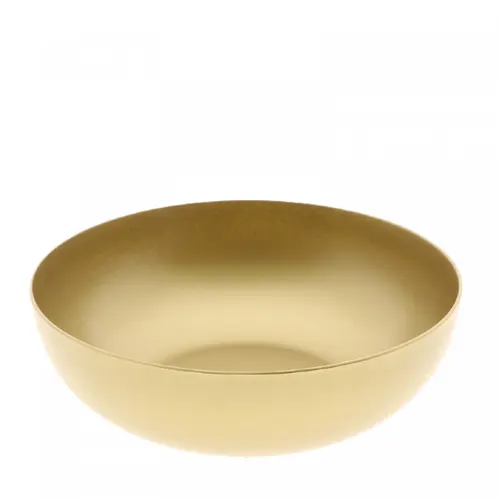 Vianočná dekorácia Melam misa zlatá ⌀ 30 × 10 cm
