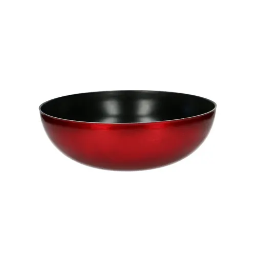 Vianočná dekorácia Melam misa červená ⌀ 30 × 10 cm
