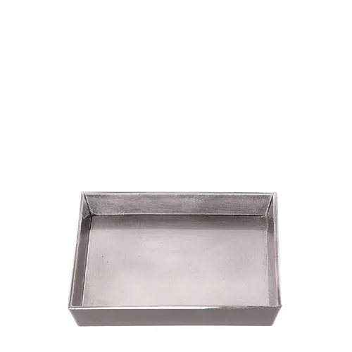 Vianočná dekorácia Melam misa strieborná ⌀ 12 × 2 cm