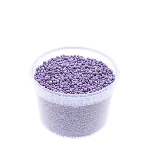 Dekoračná drť granulate 4- fialová 8 mm, 3 l