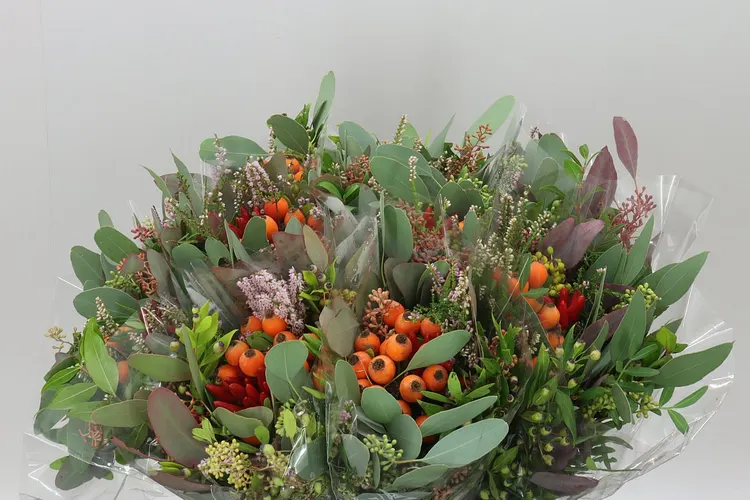 Boeket Berry 60 cm