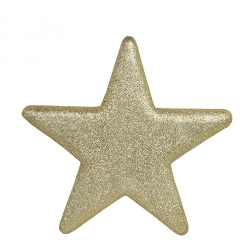 Vianočná dekorácia dekoračný hviezda sparkling zlatá ⌀ 40 cm