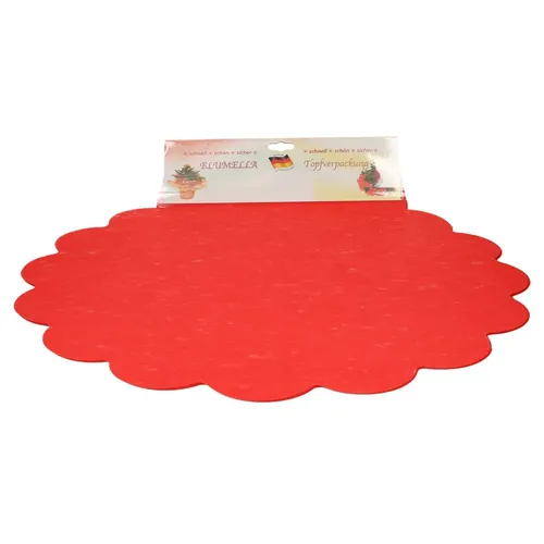 Textília Blumella non woven červená 54 cm