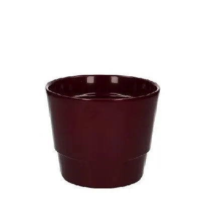 Keramický kvetináč Basic fialový ⌀ 14,5 × 12 cm
