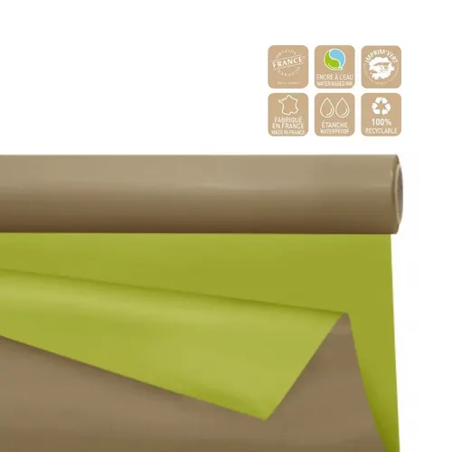 Matný obojstranný celofán jednofarebný Clayrton dvojfarebný 80 cm, návin 40 m