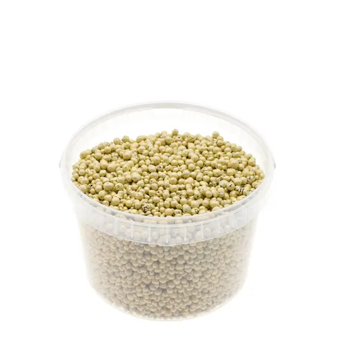 Dekoračná drť granulate 4- žltá 8 mm, 3 l