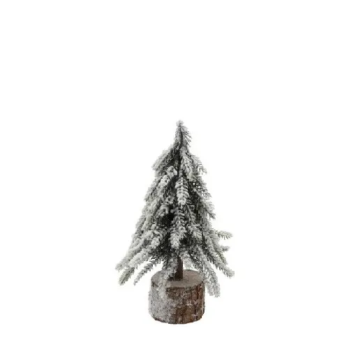 Vianočná dekorácia stromček Spruce dvojfarebná ⌀ 12 × 20 cm