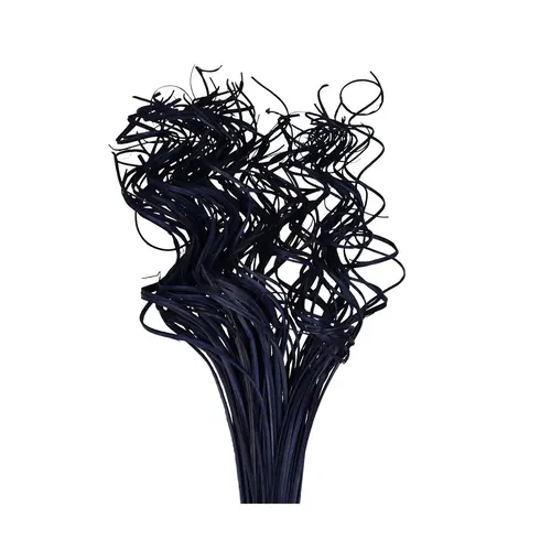 Sušený materiál Curly TingTing fialová 70 cm