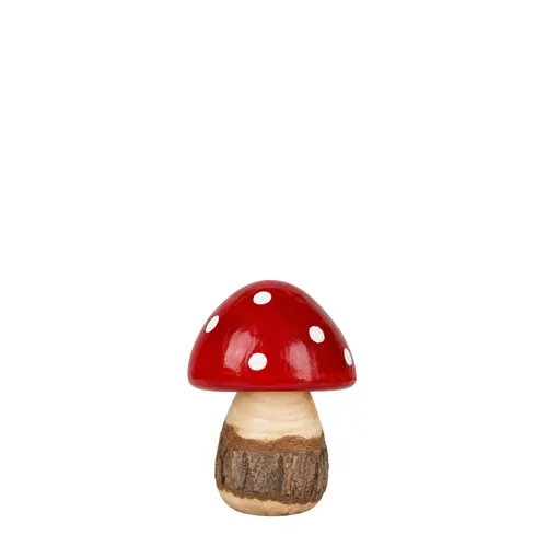 Hríb Pixie červený ⌀ 6 × 9 cm