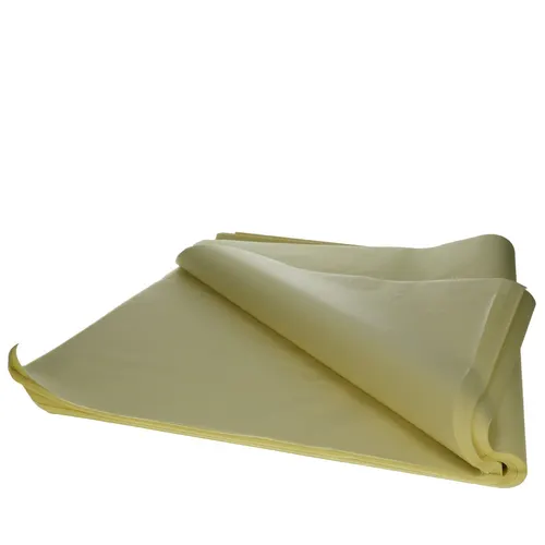 Hodvábny papier krémový, hárky 50 × 75 cm