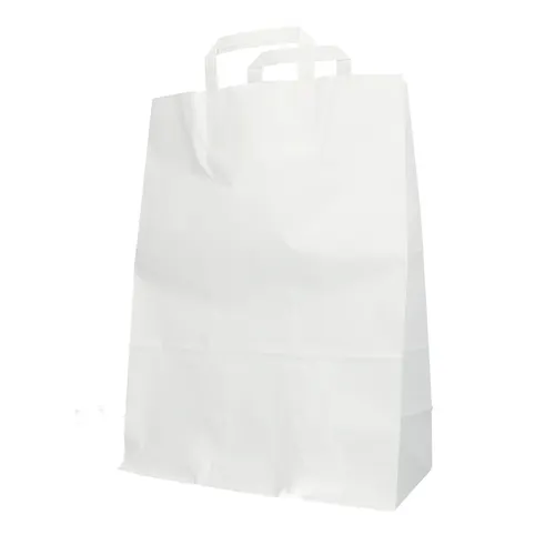 Taška papier 32/ biela 15 × 43 cm