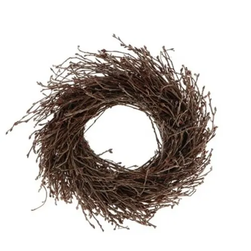 Veniec z divokej vŕby hnedý ⌀ 30 cm