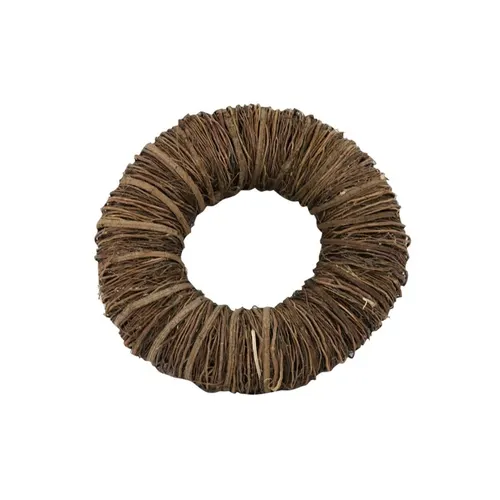 Veniec z trávy Mactan hnedý ⌀ 25 cm